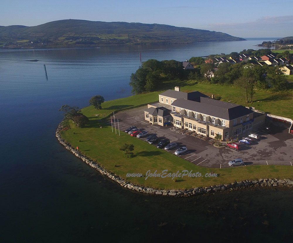 Video showcasing the Beara Coast hotel and Castletownbere trawlers